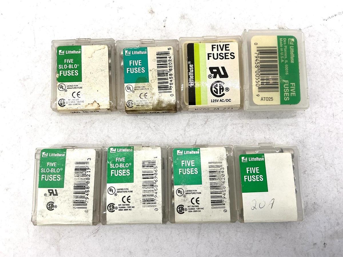 Lot of New Random Assorted Littelfuse Mini Fuses