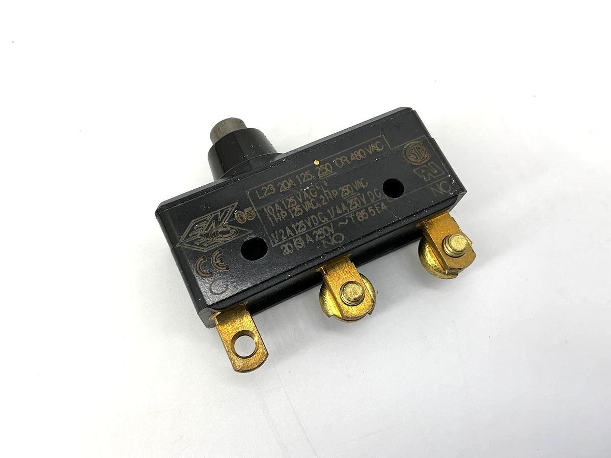 Used Lot of 2 Micro Switch BA-2RB-P4 Limit Switch 20A 120VAC BA2RBP4