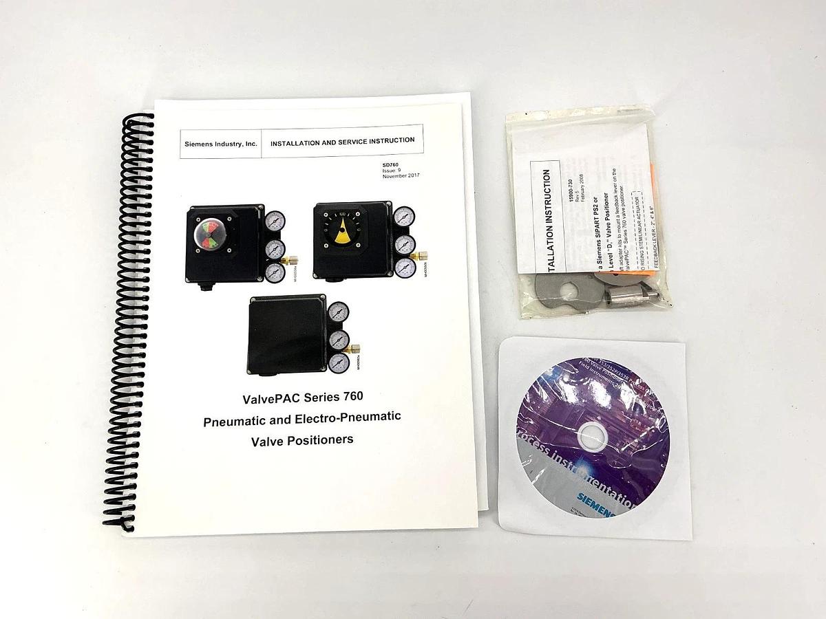 New Siemens 760P15AAANNND6 Series 760 Valve Controller / Positioner