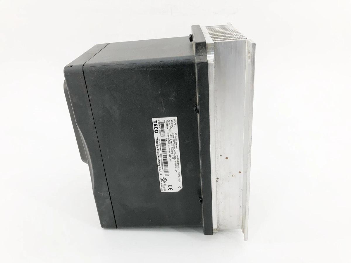 Used TECO Westinghouse E510-401-H3N4-U Frequency Inverter 3PH 0-480V 0-599Hz 2.3A Out