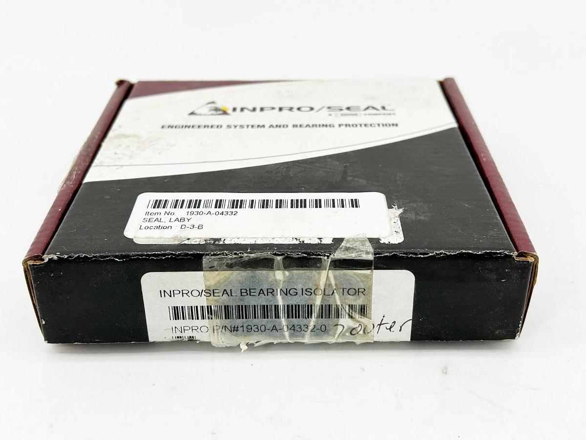 New Lot of 2 Inpro/Seal 1930-A-04332-0 Bearing Isolator