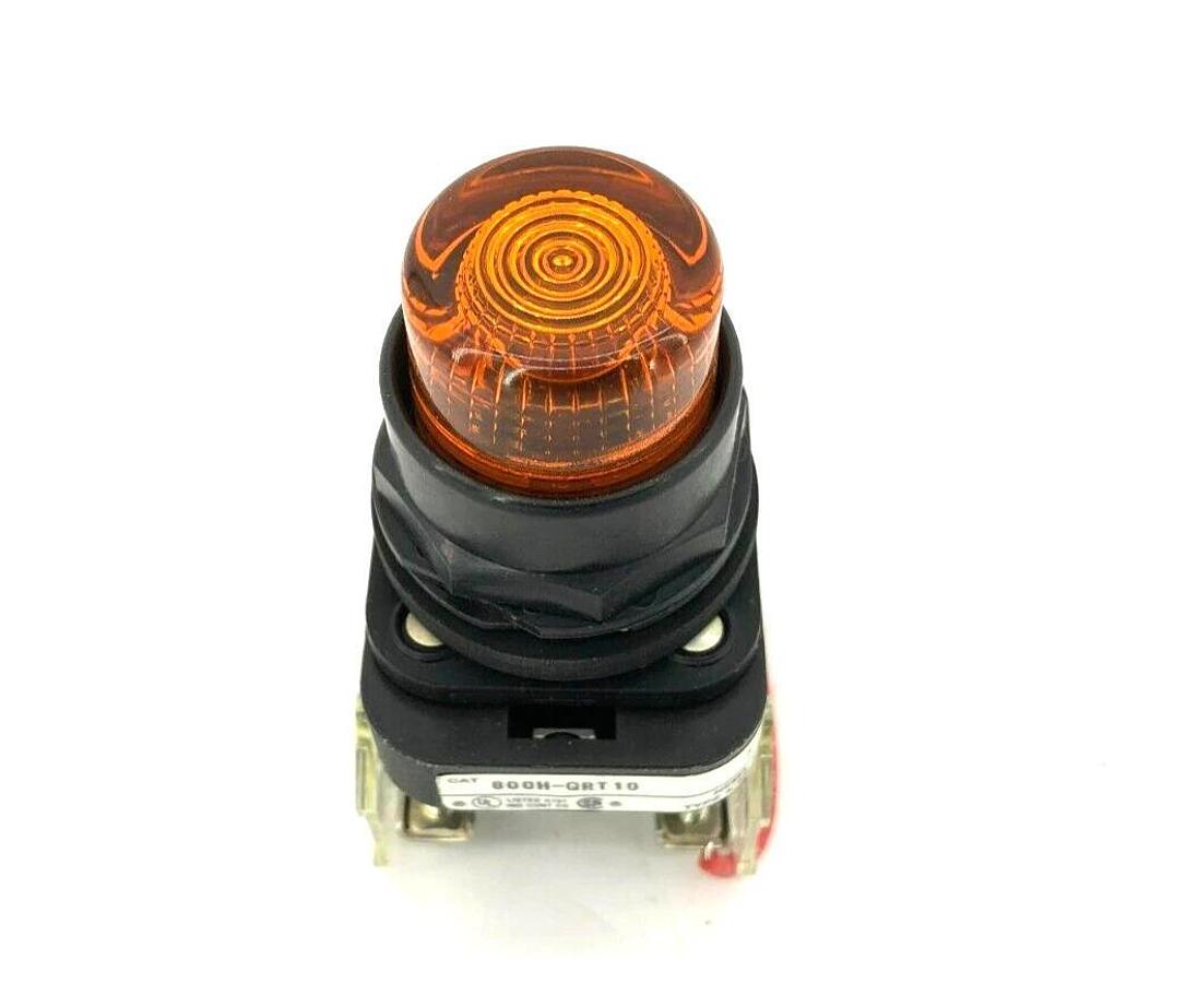 New Allen Bradley 800H-QRT10A Pilot Light Ser. F