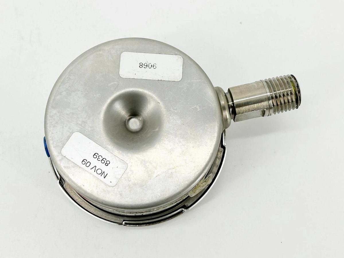 New Ashcroft 8906 Duralife Gauge 0-100PSI Welded AISI 316 Tube and Socket