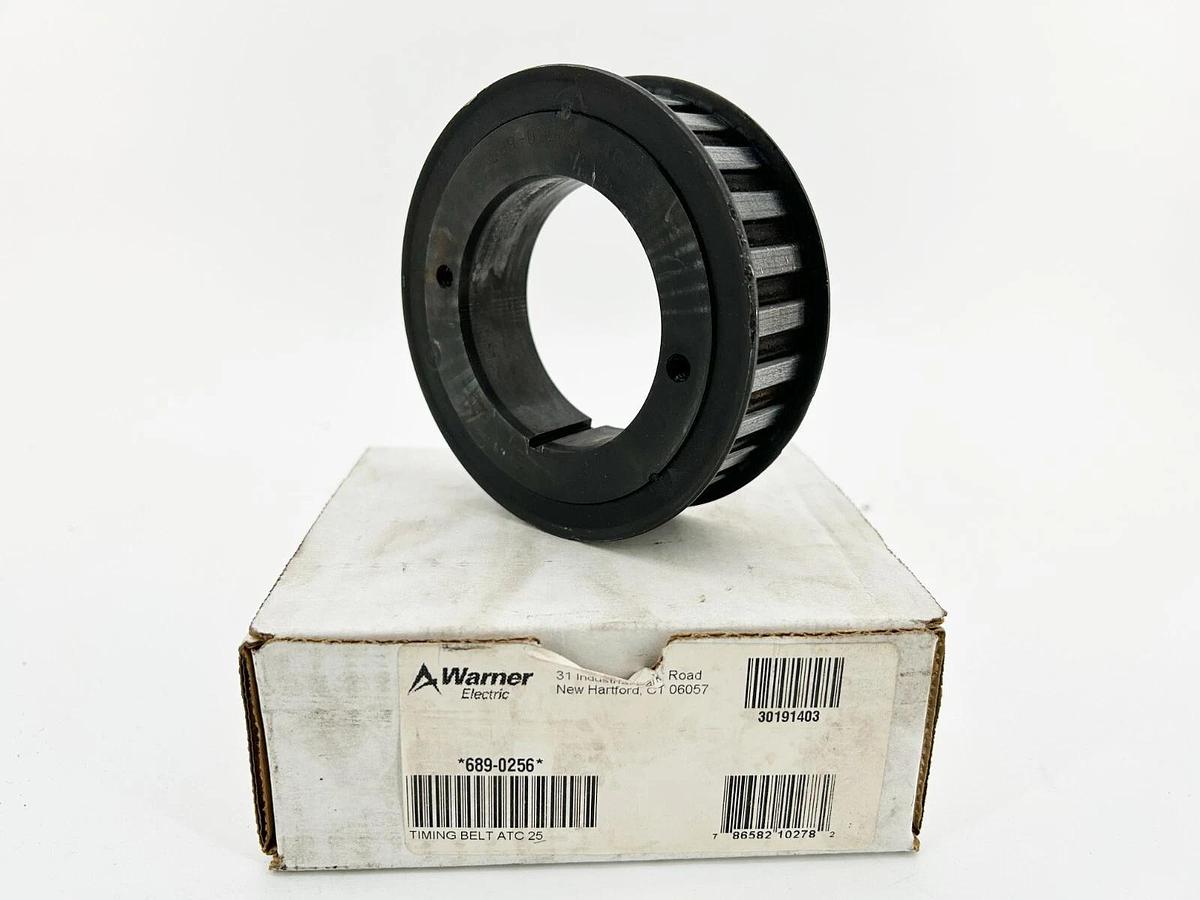 Used Warner Electric 689-0256S Timing Belt Pulley 40622