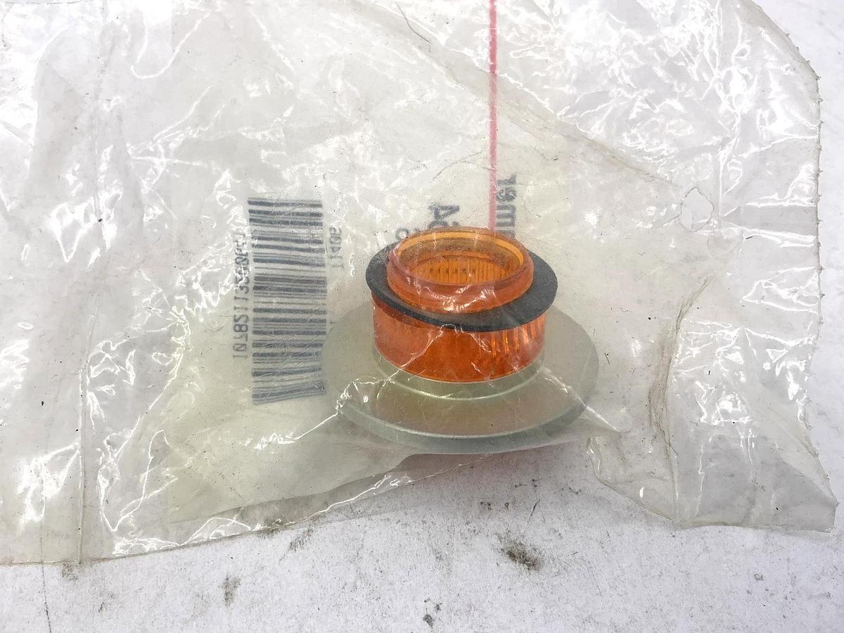 Lot of 2 New Cutler-Hammer 10250TC64 Ser A1 Push-Pull Lens Side Lighted Amber