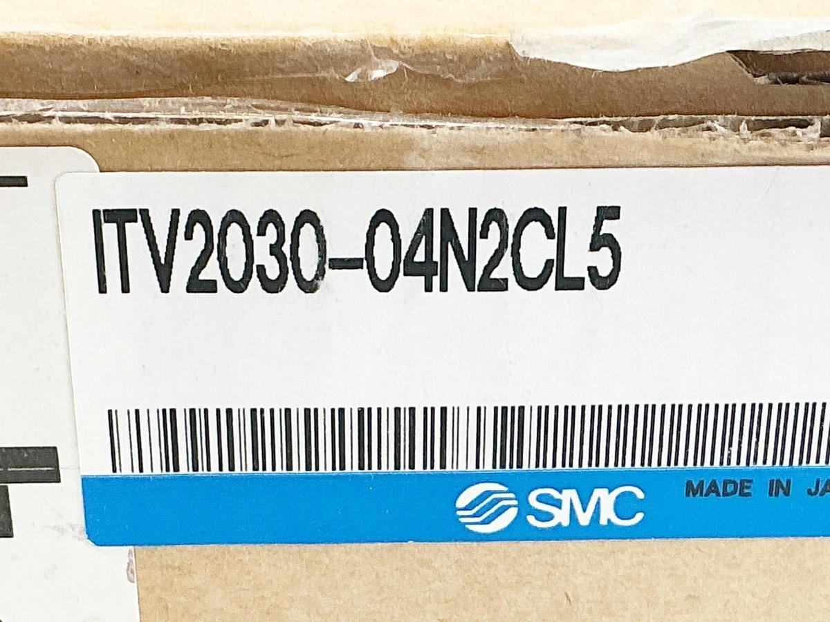 New SMC ITV2030-04N2CL5 Electro-Pneumatic Regulator 24V