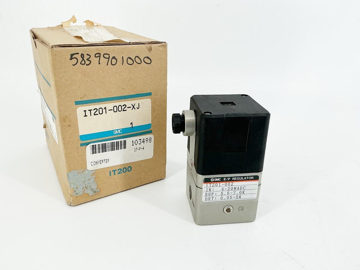 New SMC IT201-002-XJ E/P Regulator 4-20MADC