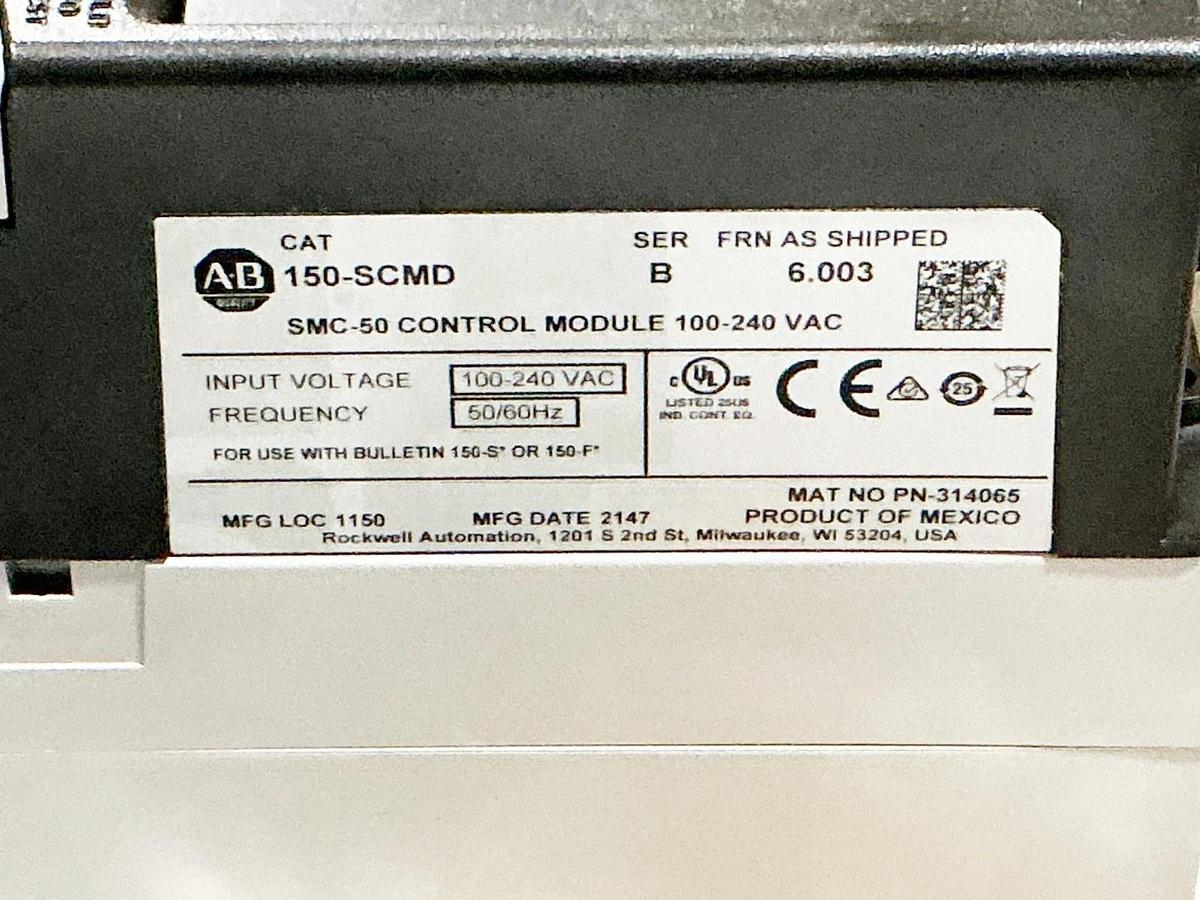 New Allen Bradley 150-S251NUD Soft Starter Motor Controller 690V 3PH 60Hz SMC-50