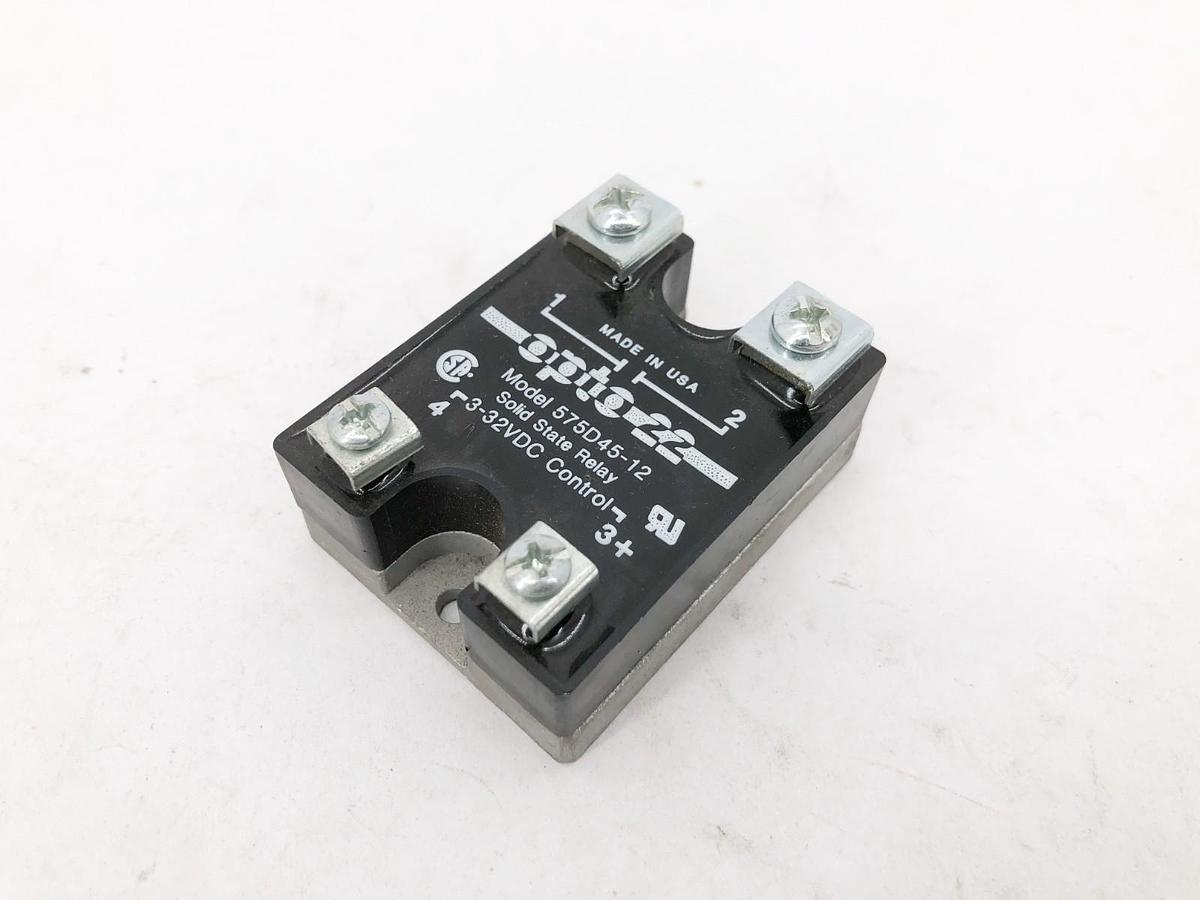 Used Opto 22 575D45-12 Solid State Relay 3-32VDC Control