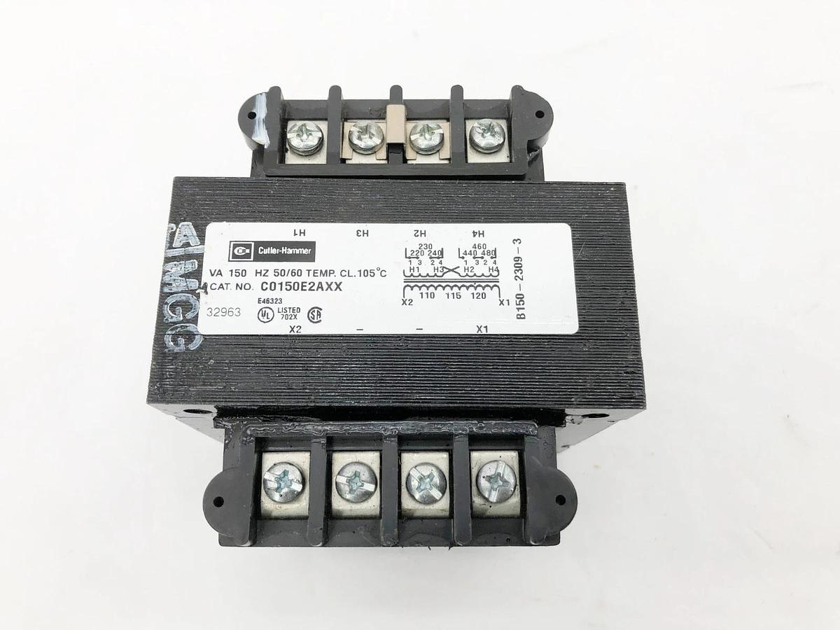 New Cutler Hammer C0150E2AXX Transformer 150VA 230X460-115V - No Box