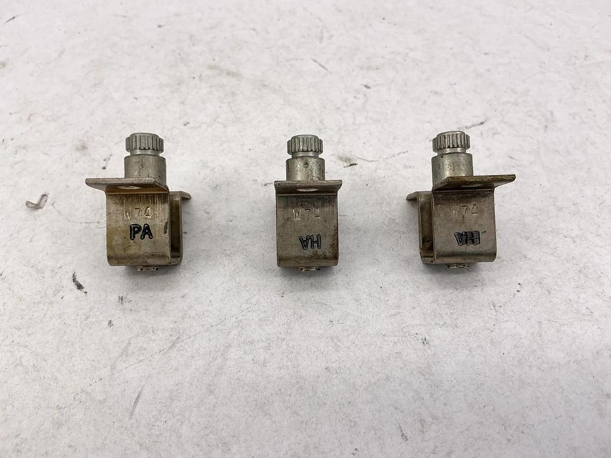 Lot of 3 New Allen Bradley W74 Overload Relay Heater Element