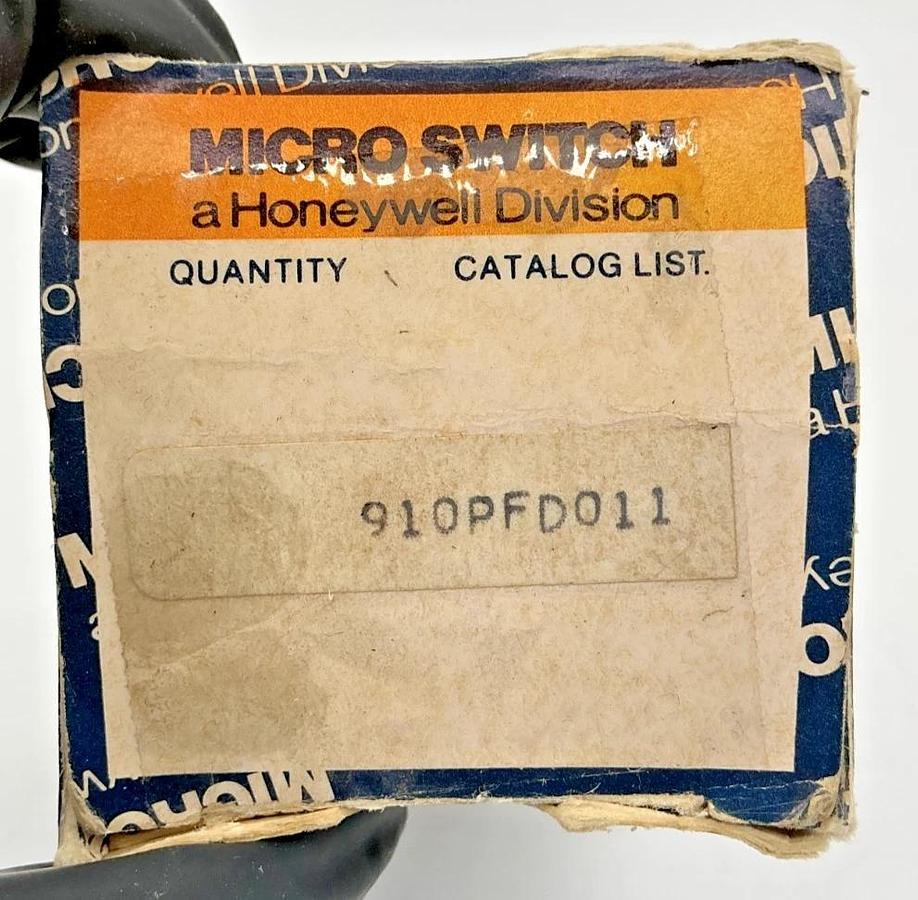 New Honeywell Micro Switch 910PFD011 Selector Switch Coil 120V 50/60HZ