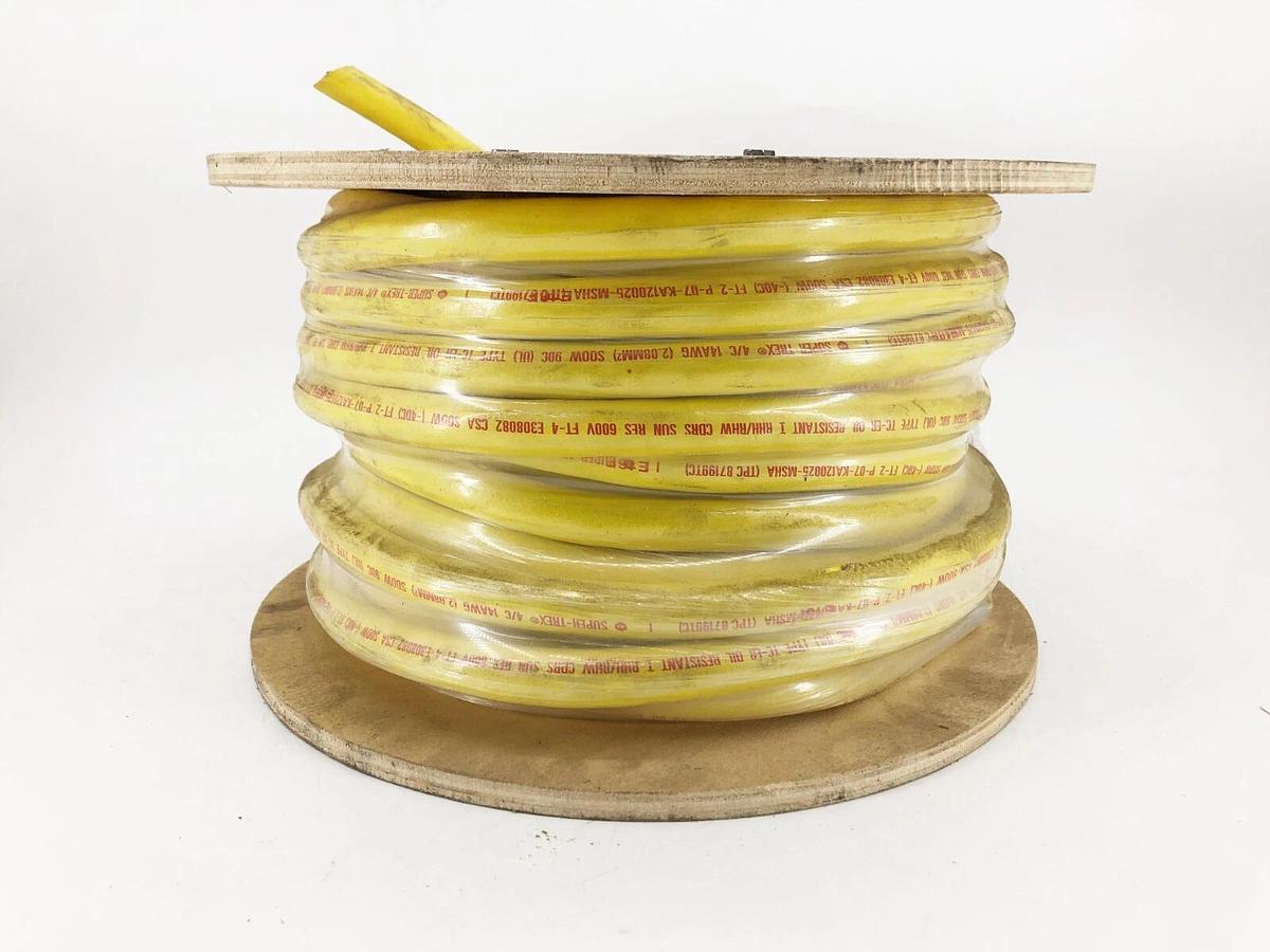 New TPC 87199TC Super-Trex Portable Cord 14/4C 14AWG SOOW 18LB. Reel