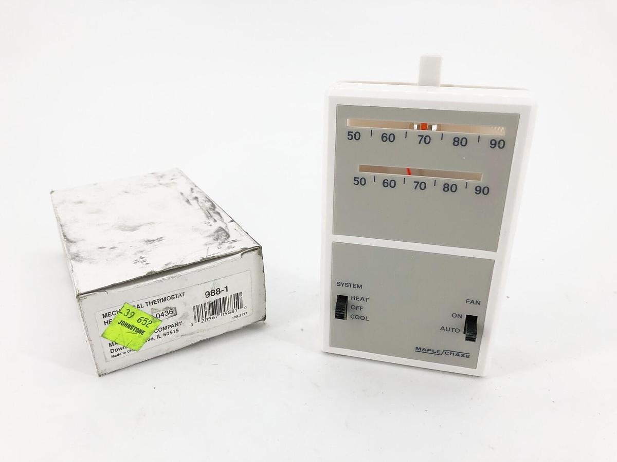 New Robertshaw 988-1 Mercury-Free Thermostat