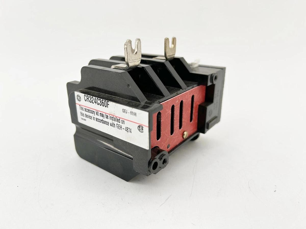 New GE General Electric CR324C360F Overload Relay Block W/O Box