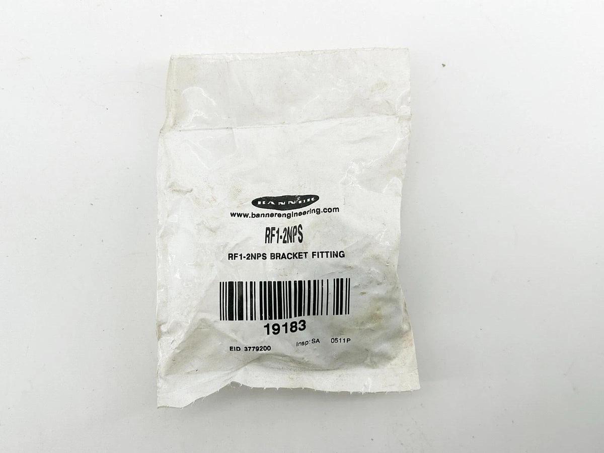New Lot of 3 Banner Engineering RF1-2NPS Cable Gland Assembly For 10MM