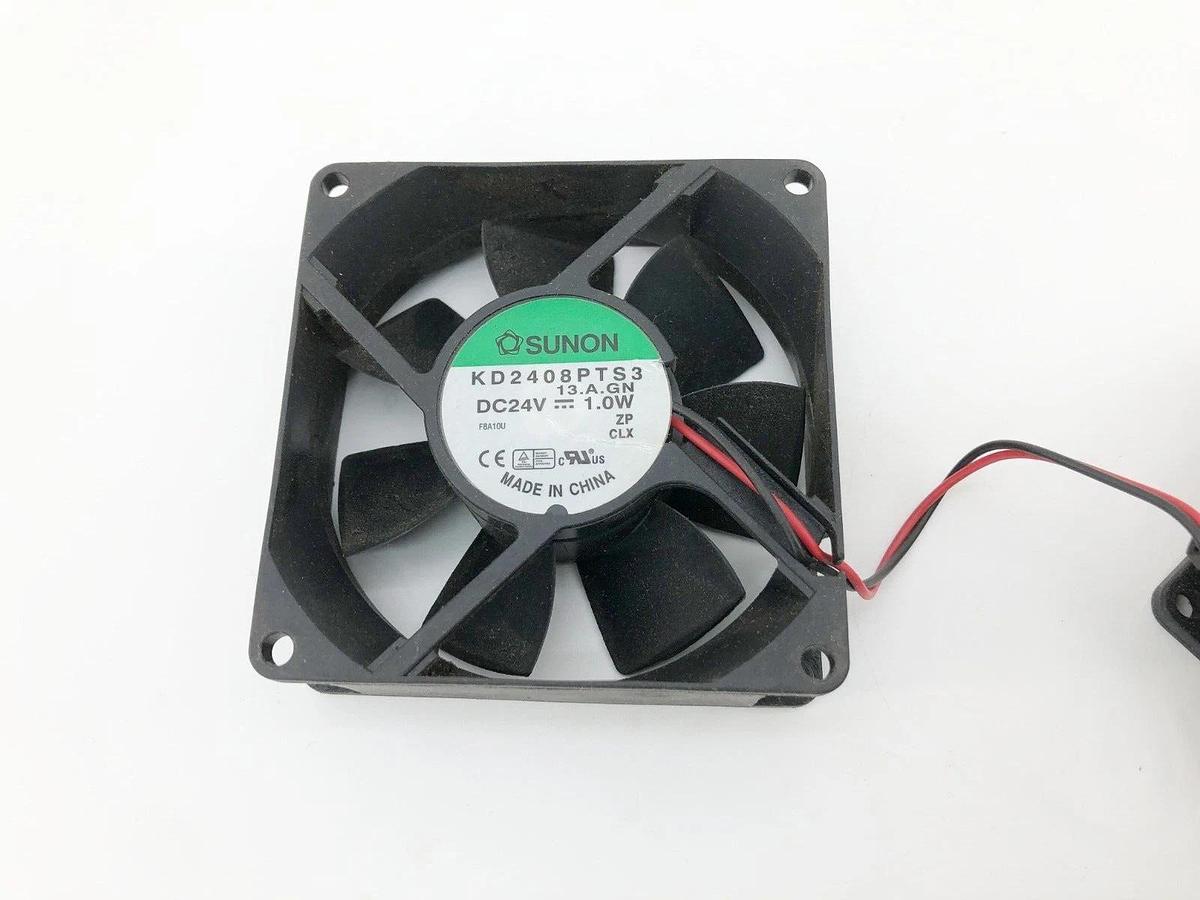 Lot of 2 New Sunon KD2408PTS3 Axial Fans 24VDC 1W