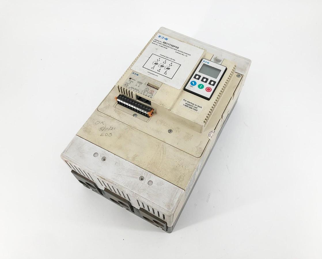 Used Eaton S811T30P3S Reduced Voltage Soft Starter 304A 3PH 600VAC Max 300HP