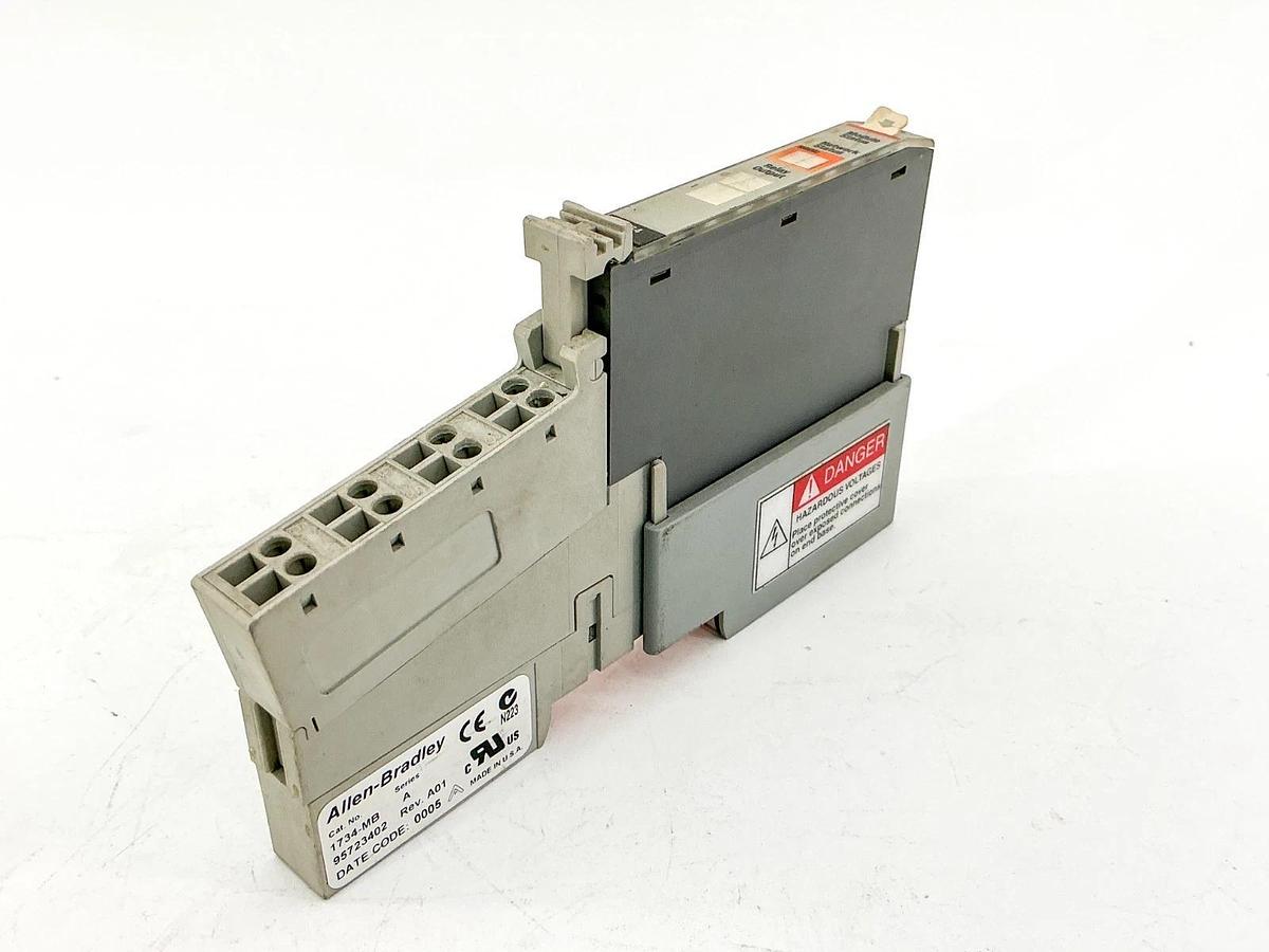 Used Allen Bradley 1734-OW2 I/O Relay Module 240V 4A Ser.A