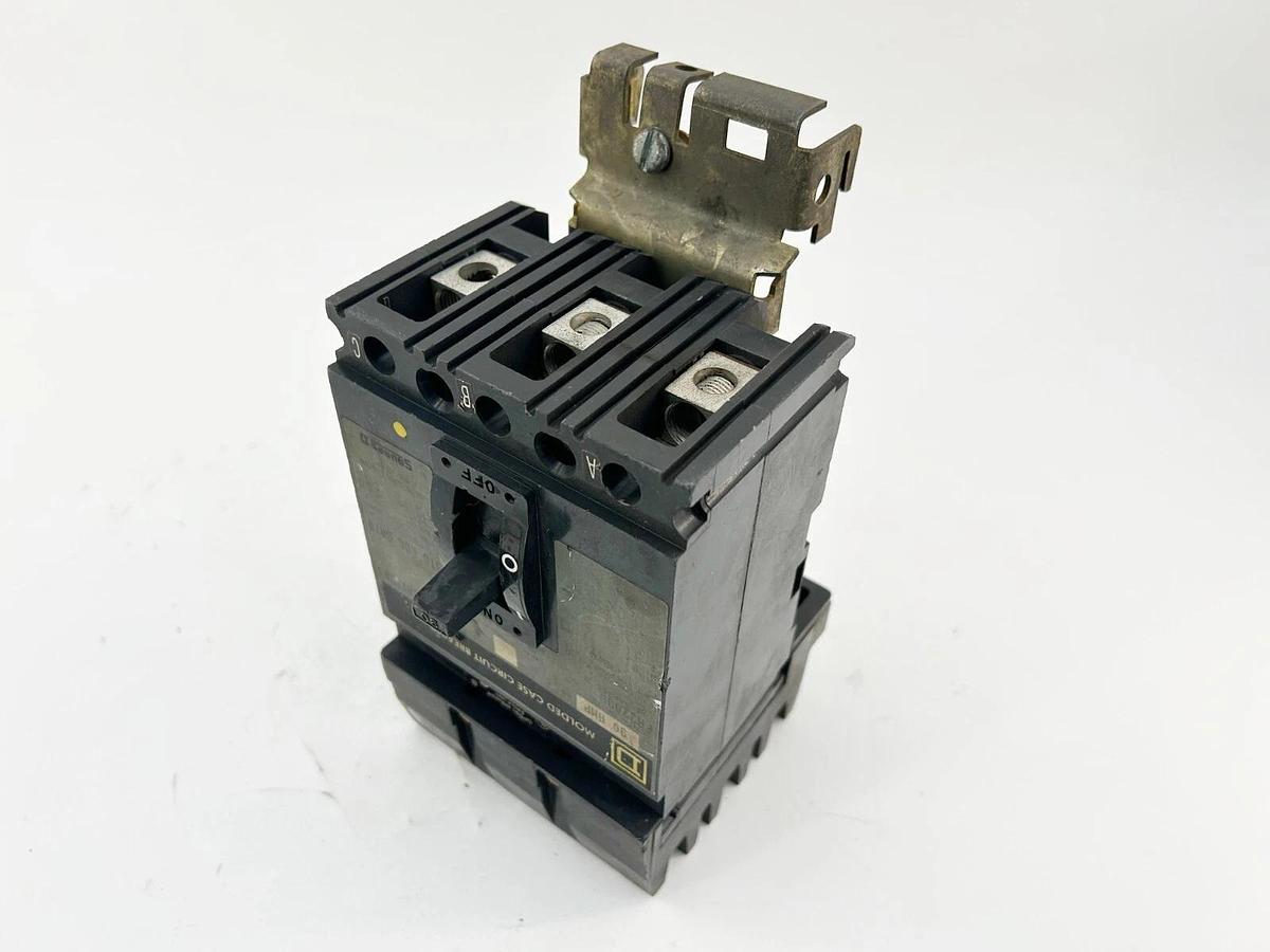 Used Square D FA32090 Circuit Breaker 90A 250V 3Pole