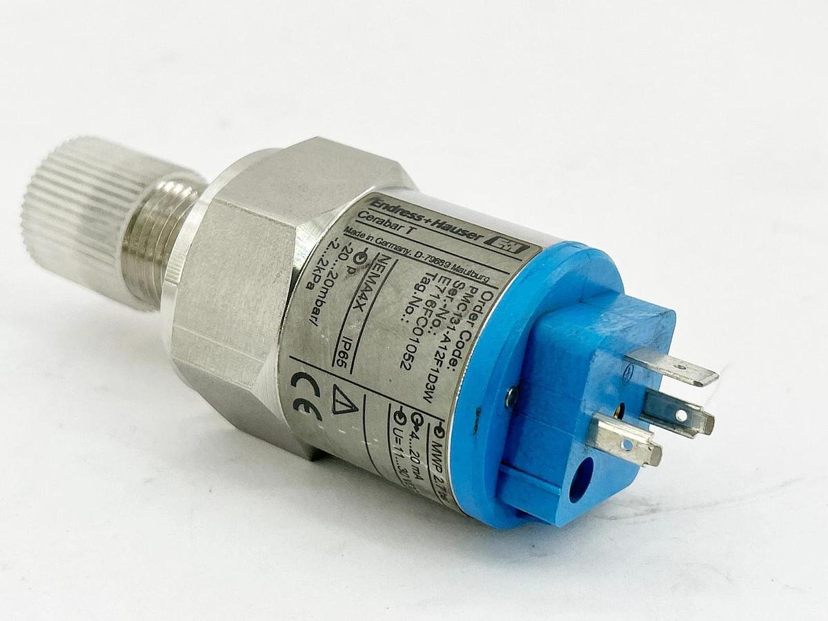 New Endress + Hauser PMC131-A12F1D3W Pressure Transducer 52001356 - No Box