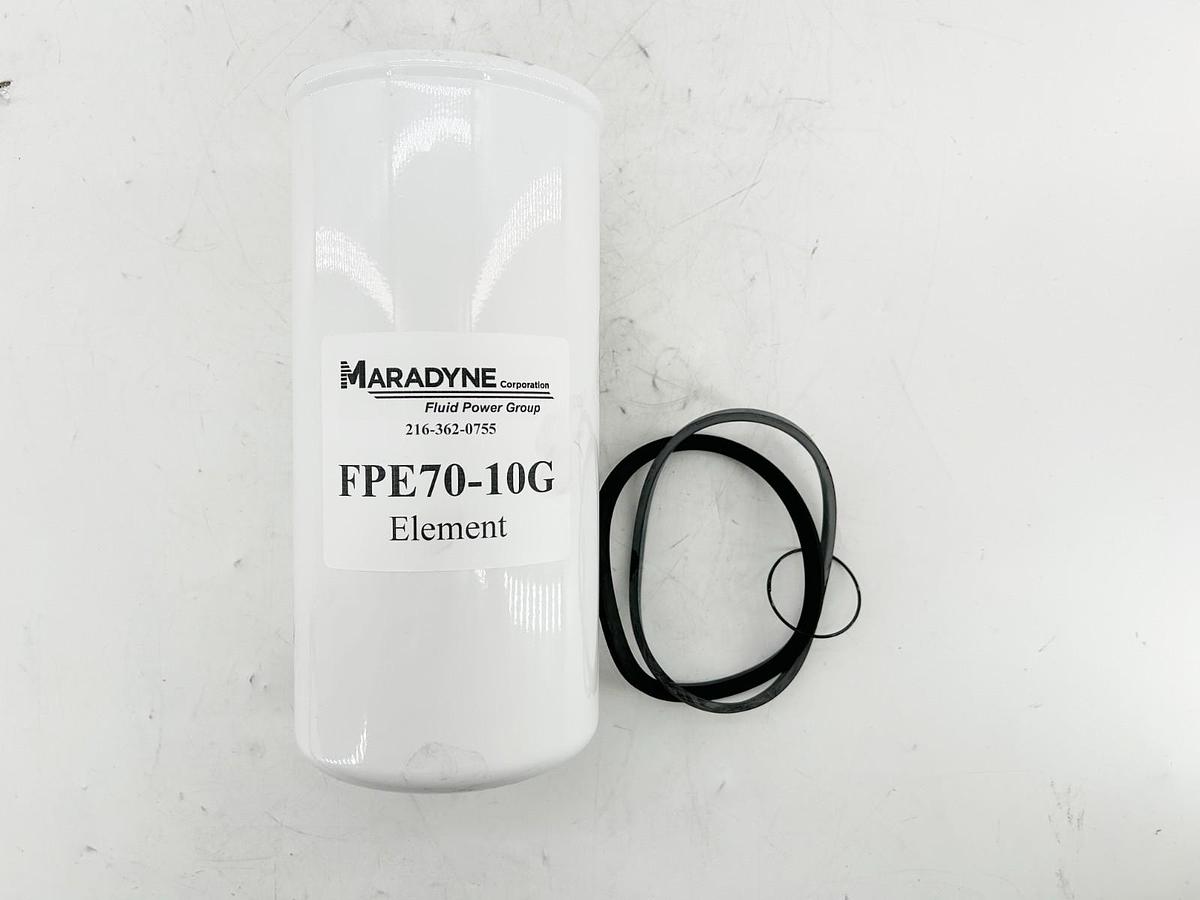New Maradyne FPE70-10G Spin On Hydraulic Filter 10 Microglass - No Box