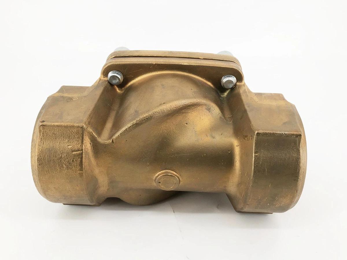 New Burkert 0281 A 5/2 FKM BR Valve 2-1/2" NPT 120V 00450676 49Z8 - No Box