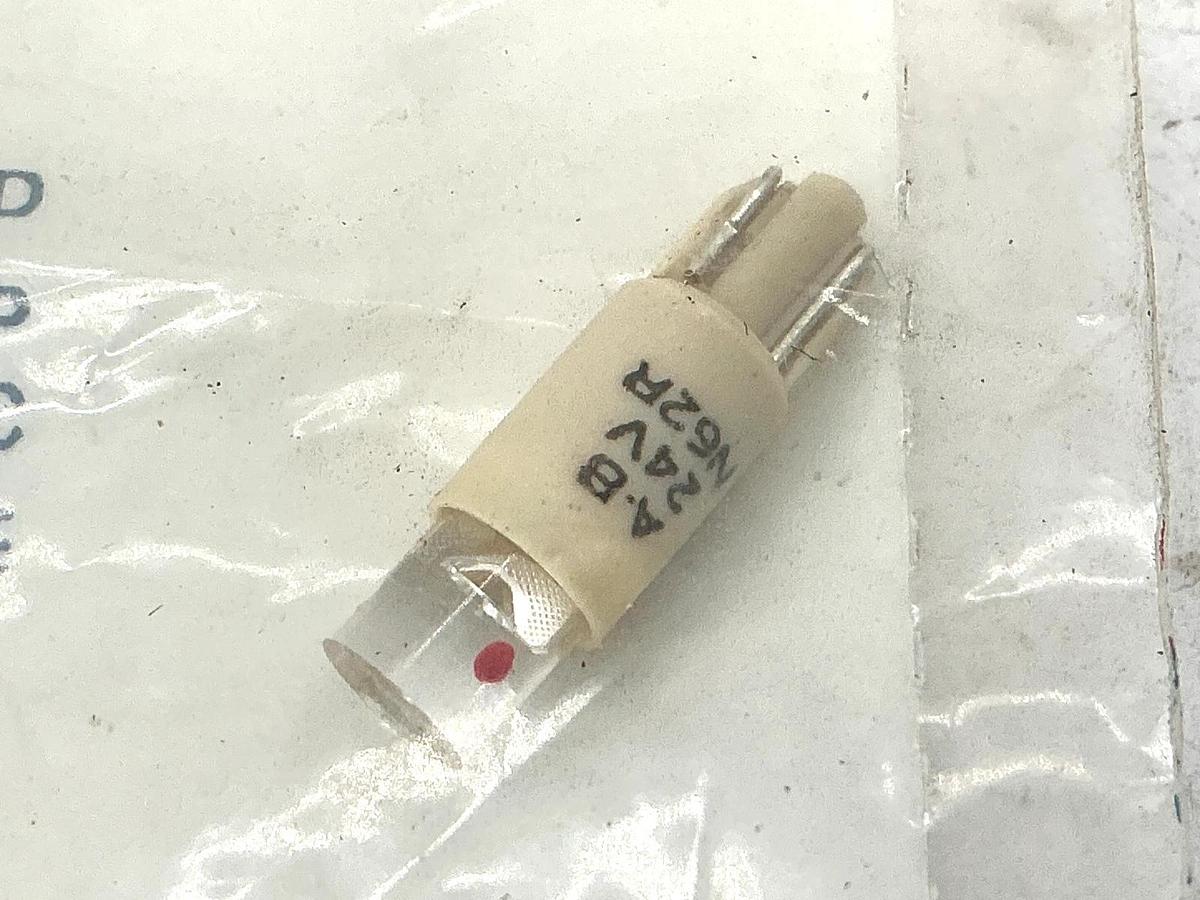 Lot of 2 New Allen Bradley 800T-N62R Ser C LED Lamp Wedge Base 1 Chip Red 24V