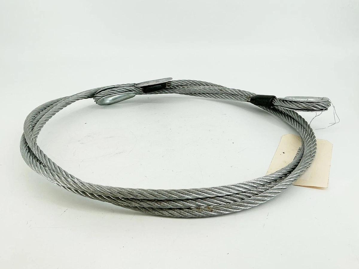 New Broadway Industrial Supply Stretch Cable With Wedge Eyelets 3/8"DIA 13' Leng
