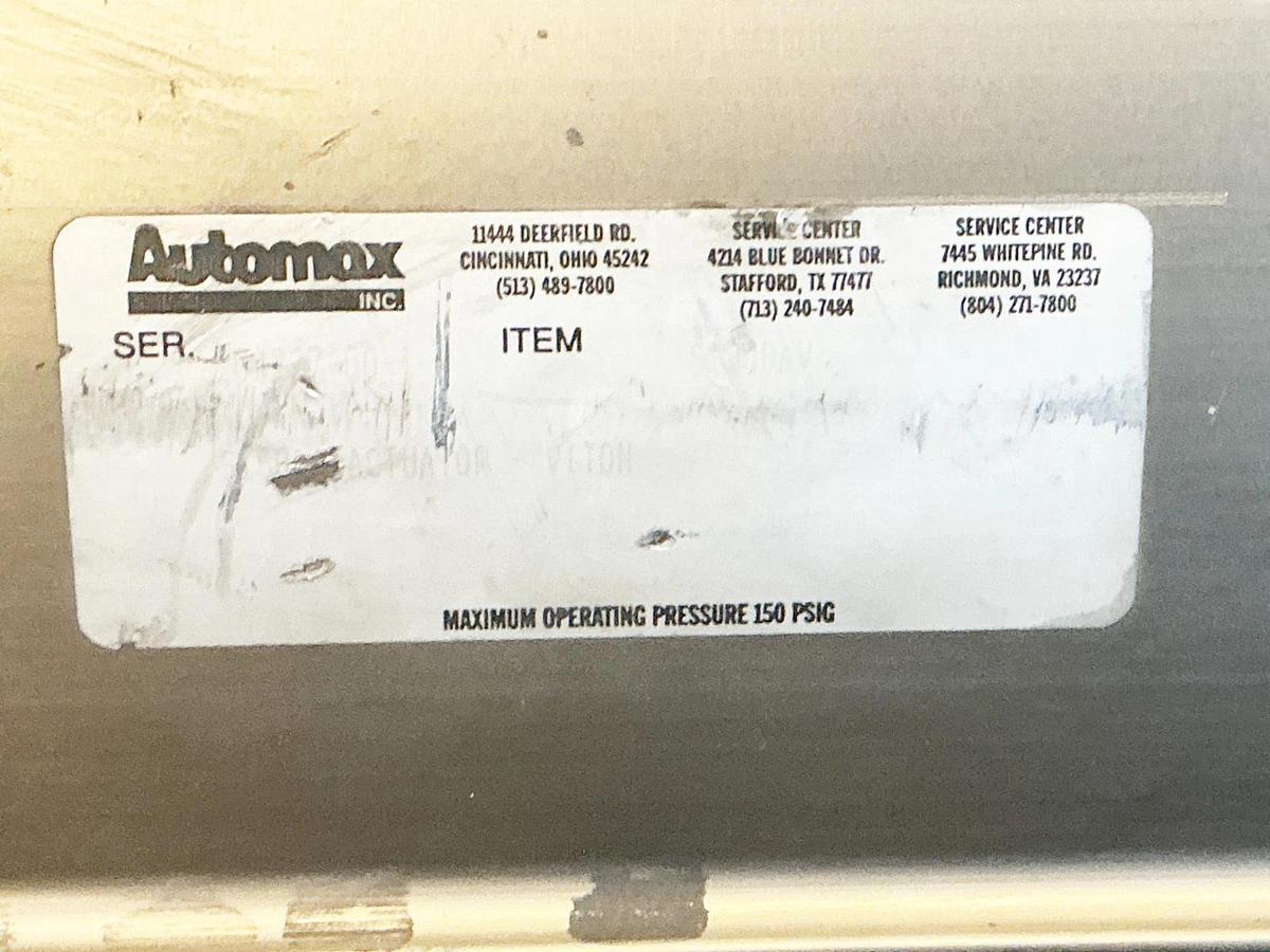 Used Automax Pneumatic Actuator 150PSIG