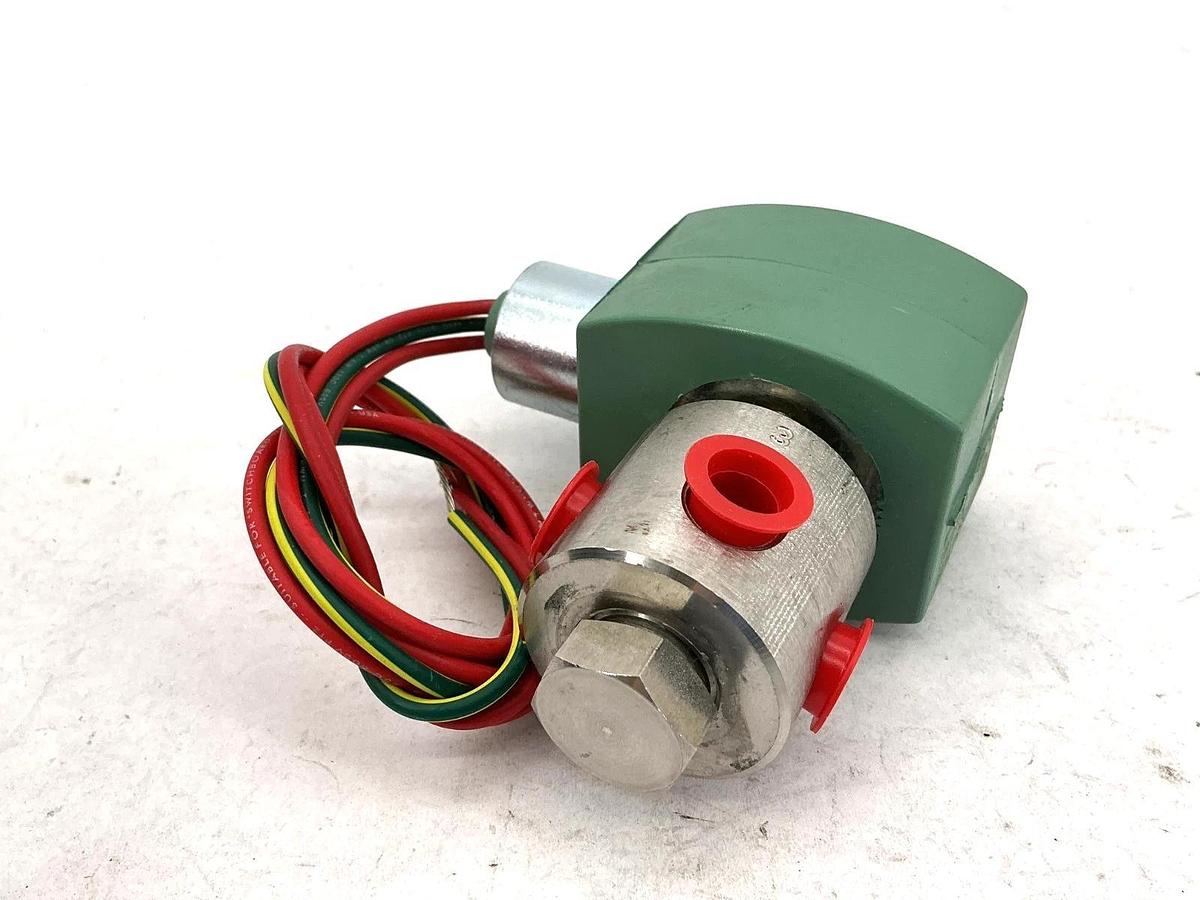 New ASCO 8320G202 Solenoid Valve 440-480V 50/60HZ 1/4" Pipe 10.1W W/O Bracket