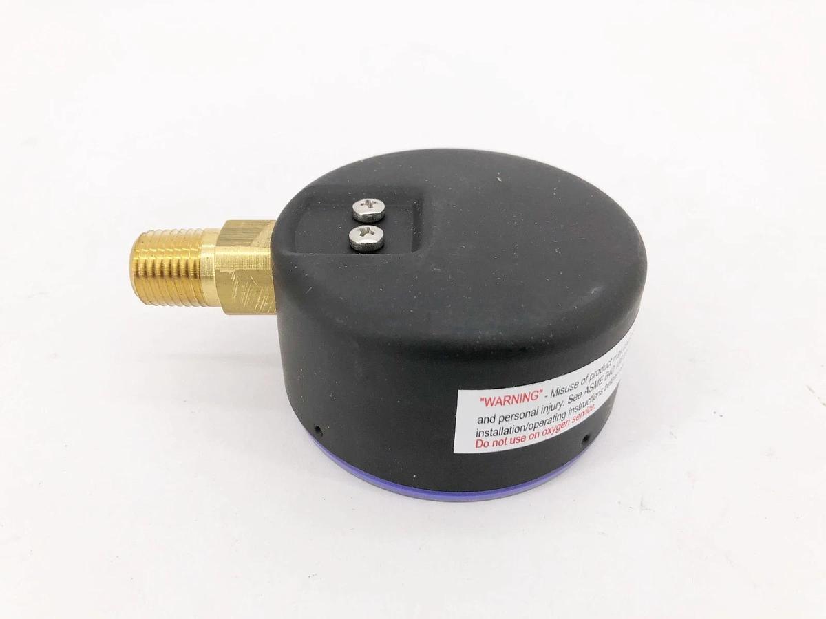 New Trerice 760B2502LT660 Gauge 760B 2-1/2" 0-30 in. H2O 1/4" NPT Bottom