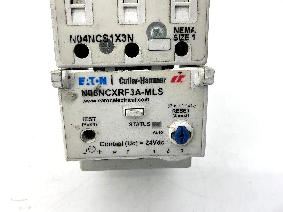 Used Eaton Cutler-Hammer N101CS1D3A-MLS Starter 3P 27A N04NCS1X3N N05NCXRF3A-MLS