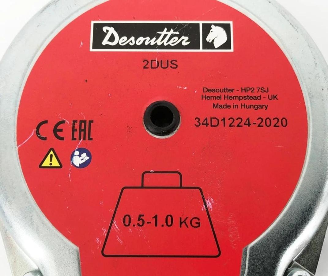 New Desoutter 2DUS Tool Balancer 0.5-1.0 KG - No Box