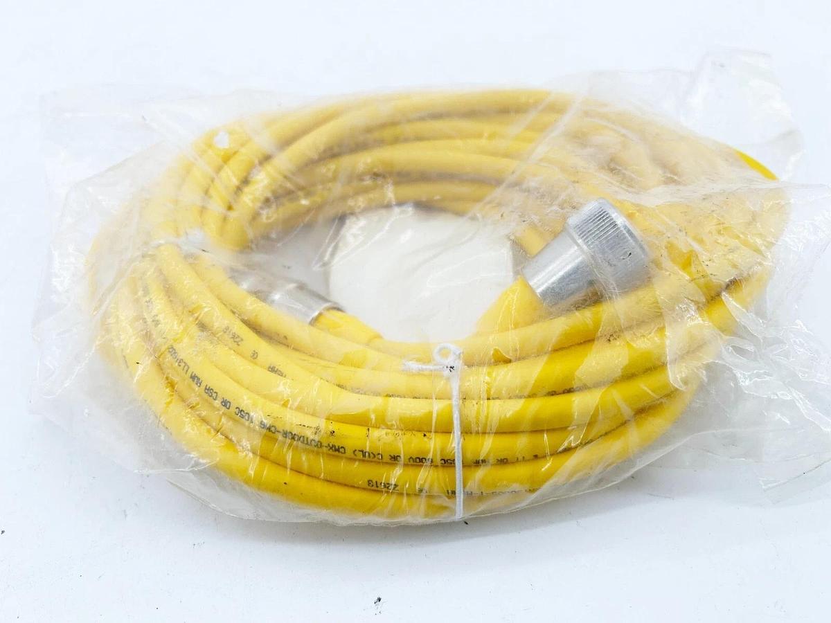 New Turck RSM RKM 50-8M Double Ended Cordset M/F Connector 18AWG U2282-28