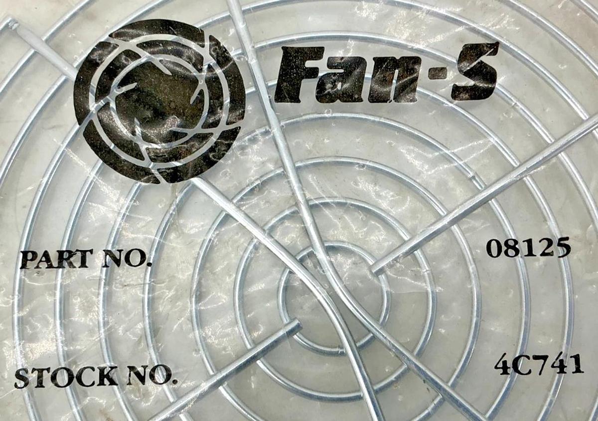 Lot of 2 New Fan-S Fan Guard Cover Accessory Metal Stock #: 4C741