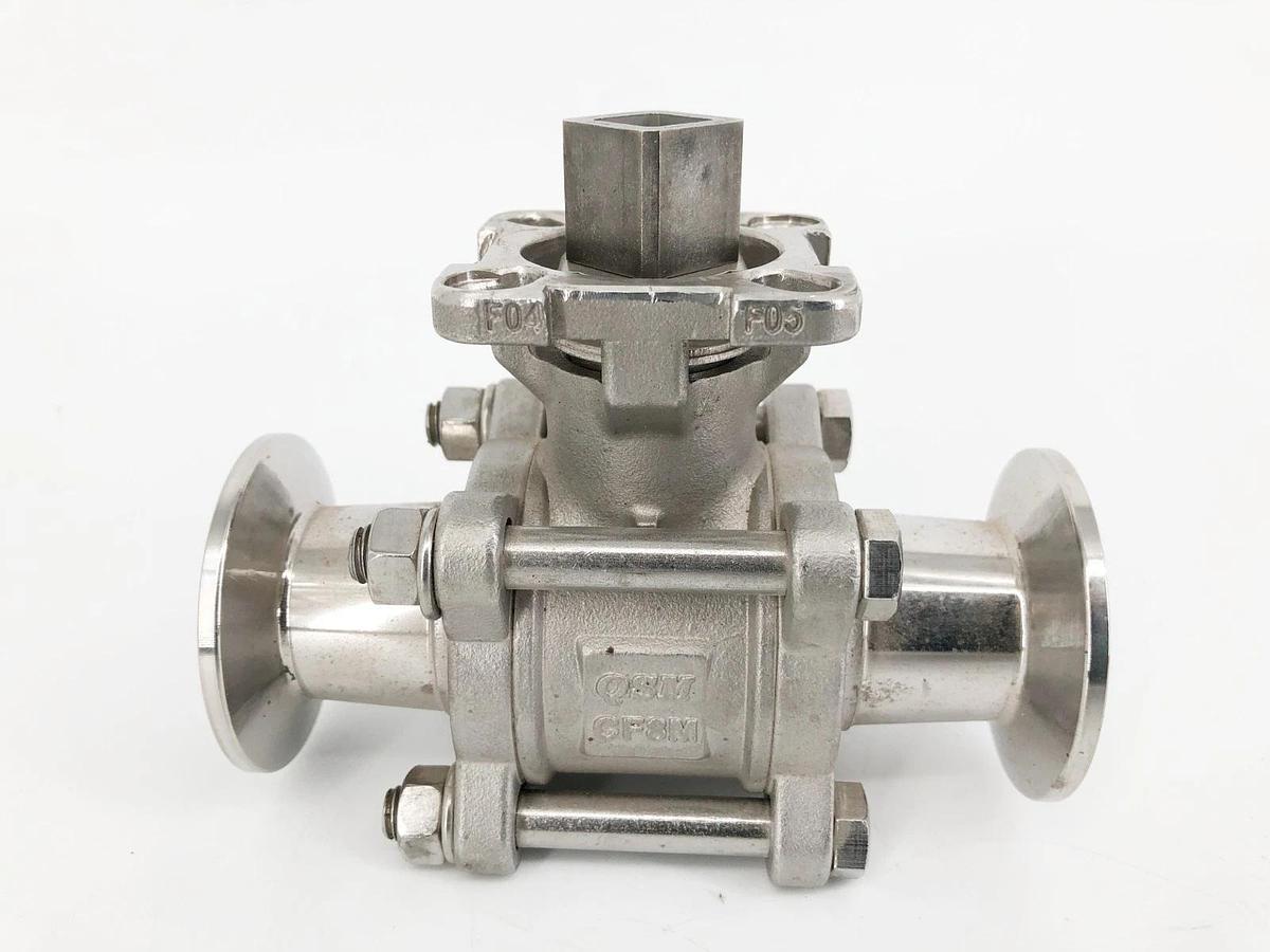 New QSM 1" 1000 WOG CF8M Ball Valve Stainless Steel - No Box