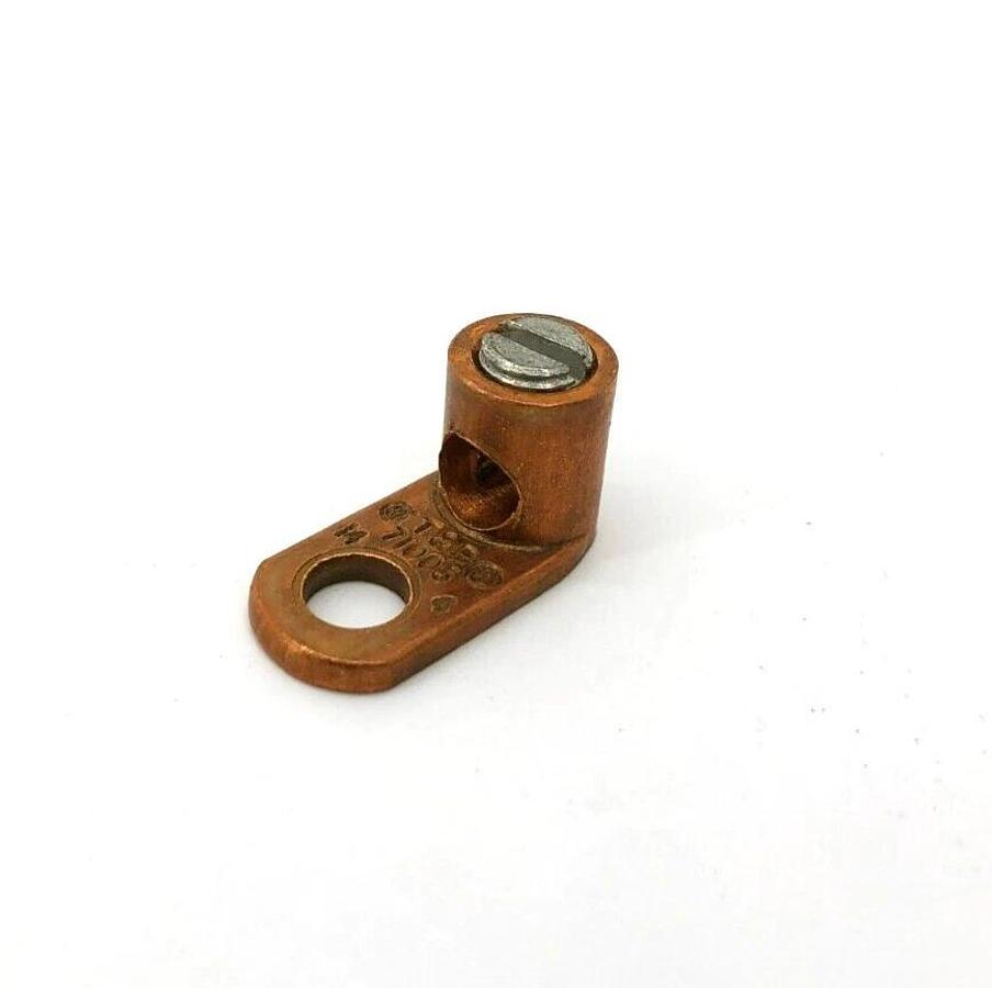 Lot of 9 New Thomas & Betts 71005-TB Copper Cone Screw Lugs 14-4AWG