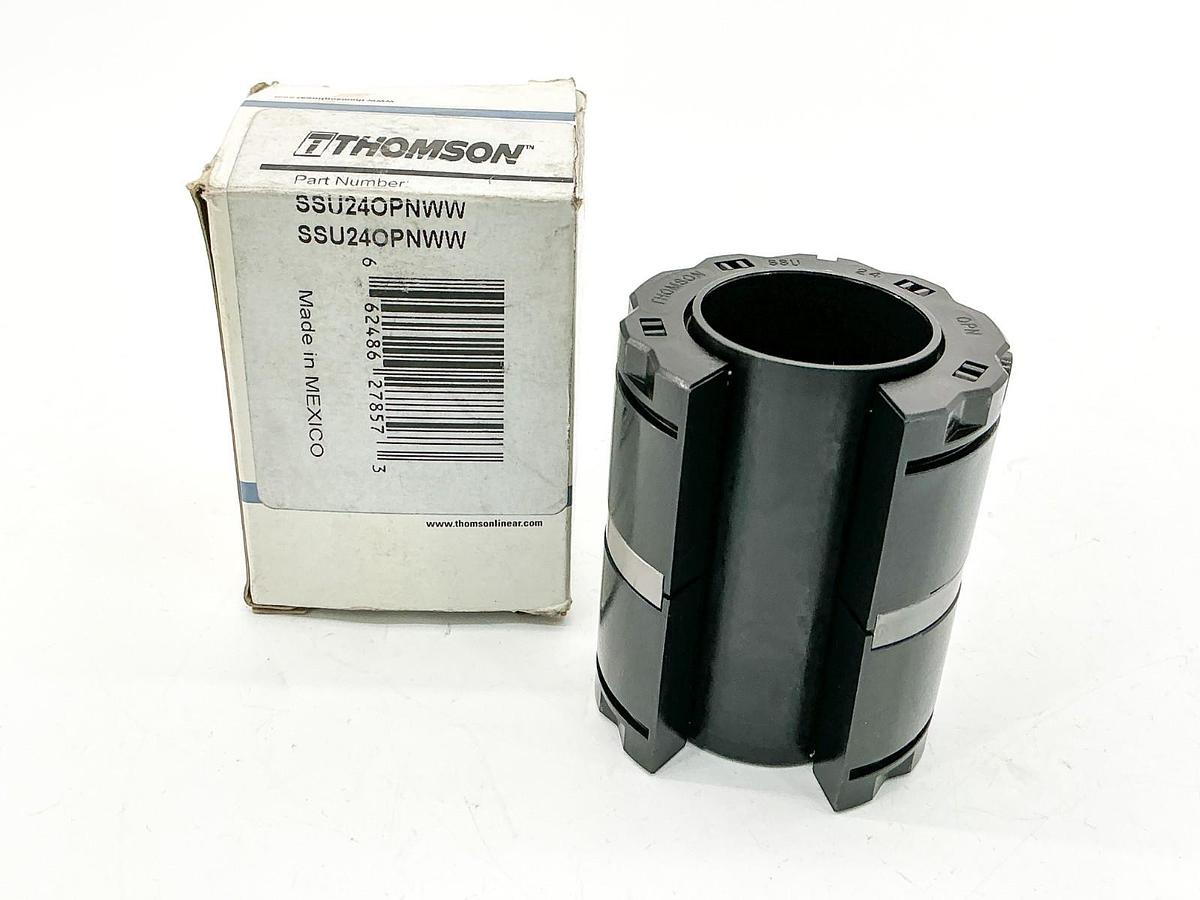New Thomson SSU24OPNWW Open Linear Bearing 1-1/2" Bore