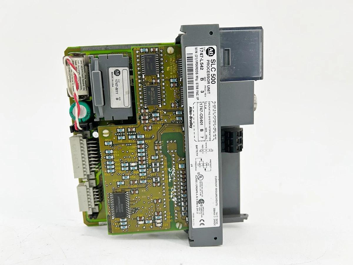 Used Allen Bradley 1747-L542 Processor Unit 24VDC 1000MA Ser.B