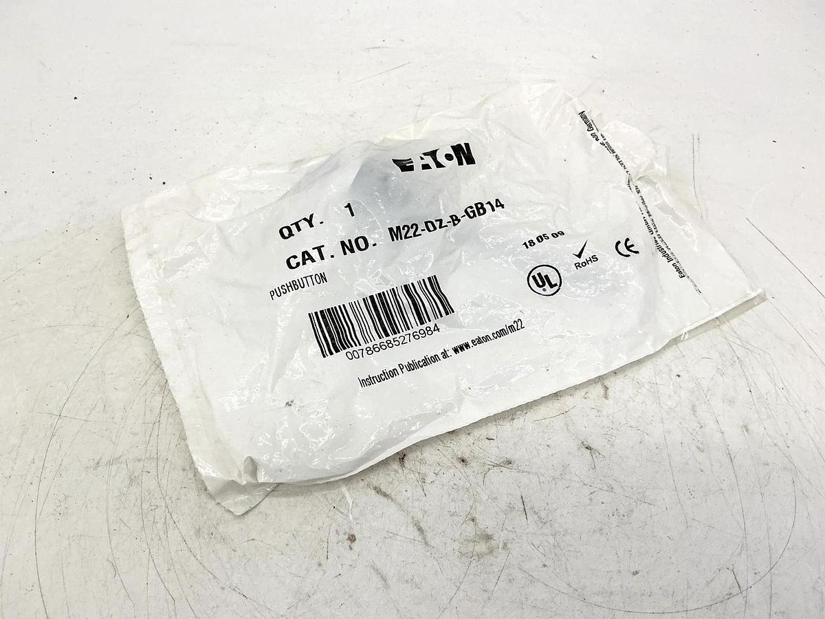 New Eaton M22-DZ-B-GB14 Pushbutton Spring Return Blue Reset