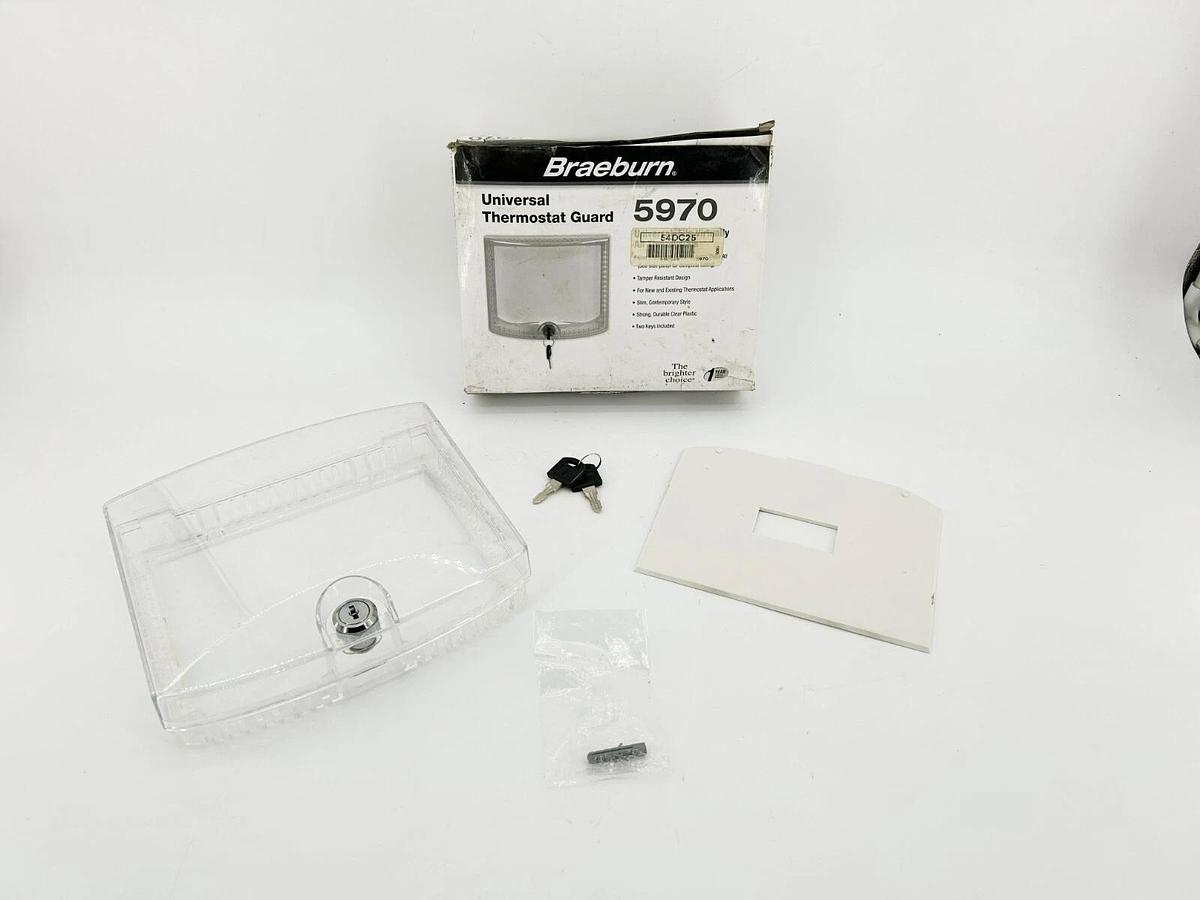 New Braeburn 5970 Universal Thermostat Guard