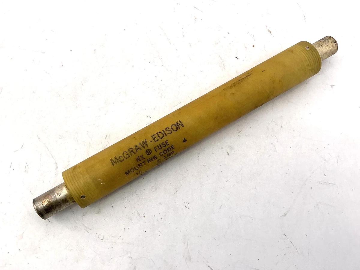 New McGraw-Edison FA1H18 NX Fuse 18A 4.3KV Max Mounting Code 4 - No Box