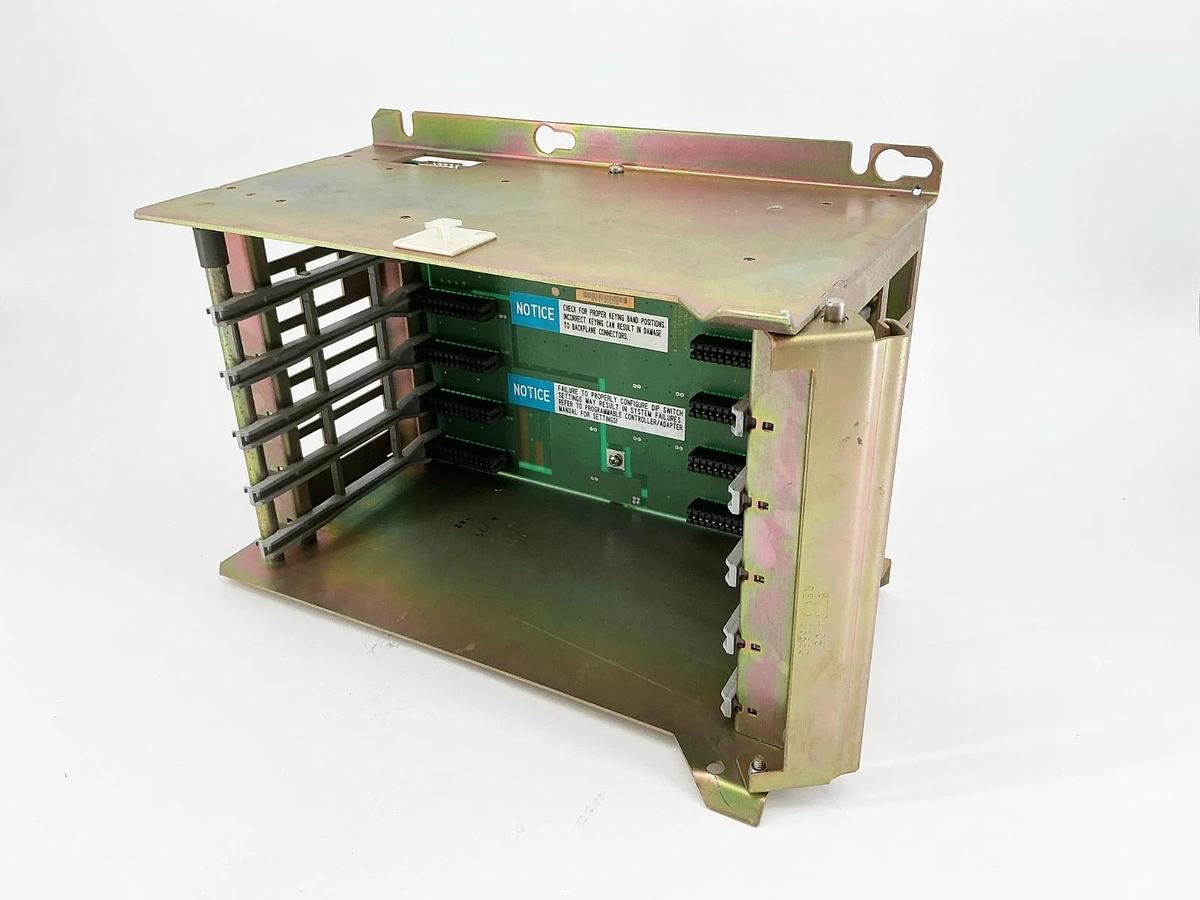 Used Allen Bradley 1771-A1B 4 Slot I/O Chassis 16A 5.25V 4 Slot