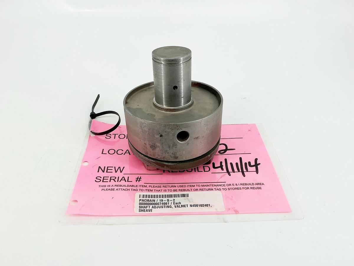 Used Valmet N450102401 Adjusting shaft Sheave