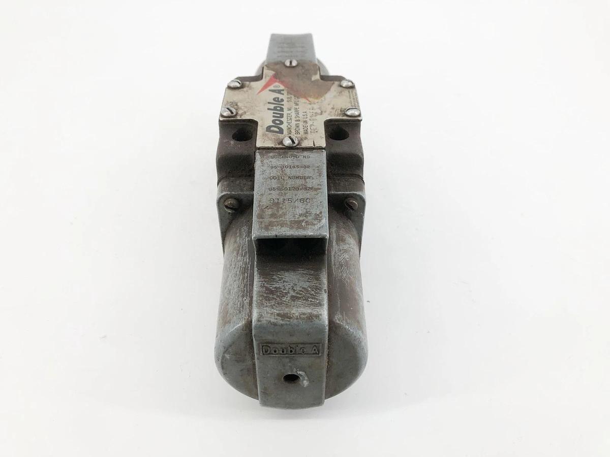 Used Double A QFP-01-FF-10D3 Solenoid Valve 115V QM-01-C-L-10D3