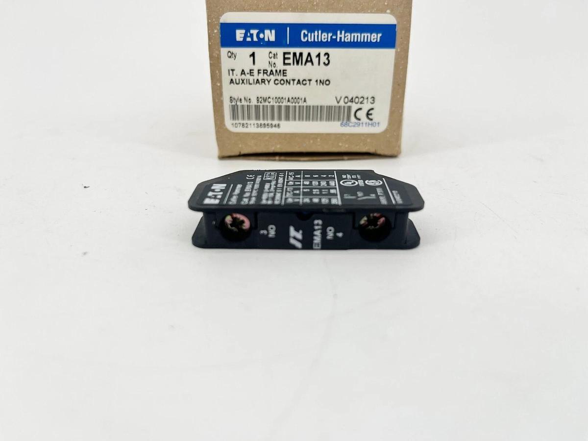 New Eaton Cutler-Hammer EMA13 Auxiliary Contact A-E Frame 1NO