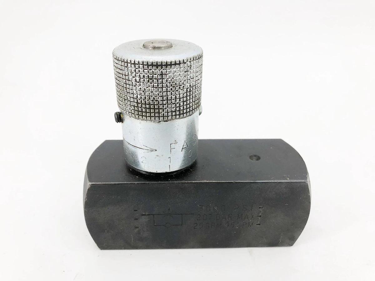 Used Parker F1200S Flow Control Valve 3/4" 3000 PSI