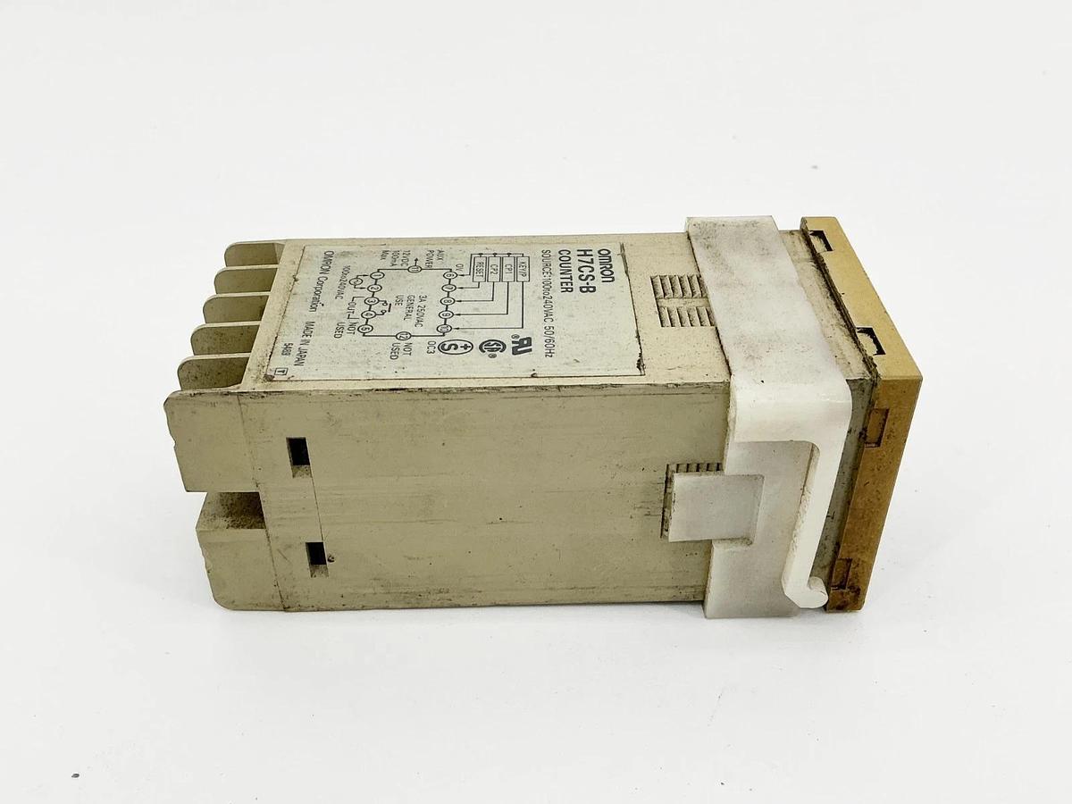 Used Omron H7CS-B Counter Module 100-240Vac 50/60Hz