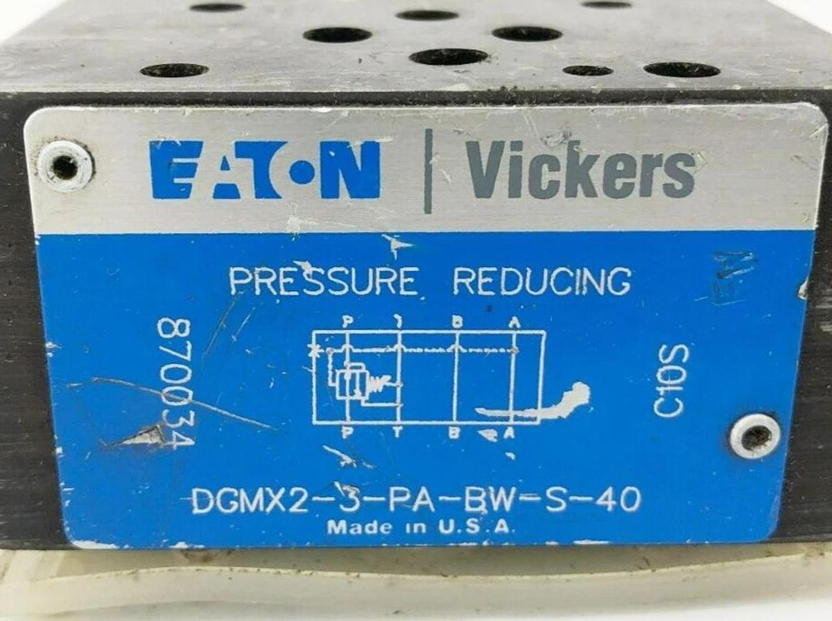 New Eaton Vickers DGMX2-3-PA-BW-S-40 Hydraulic Pressure Reducing Valve 870034